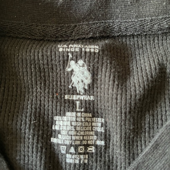 Mens US Polo Assn Thermal Shirt - Size L - Picture 2 of 2